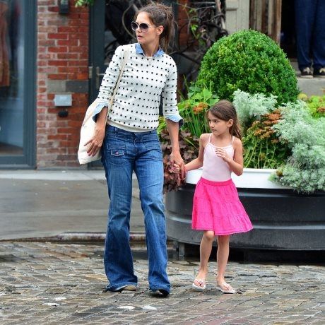 Η Κatie Holmes και η Suri Cruise στην πιο τρυφερή τους φωτογραφία μέχρι σήμερα!