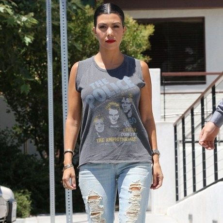 Και όλα αυτά εξαιτίας του χωρισμού; Η εικόνα αυτή της Kourtney Kardashian μας αναστάτωσε