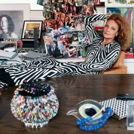 «Τρυπώσαμε» στο σπίτι της Diane von Furstenberg και αυτά είναι όλα όσα είδαμε