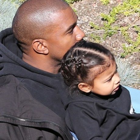 O Kanye West και η μικρή North στο πιο χαρούμενο μέρος του κόσμου!