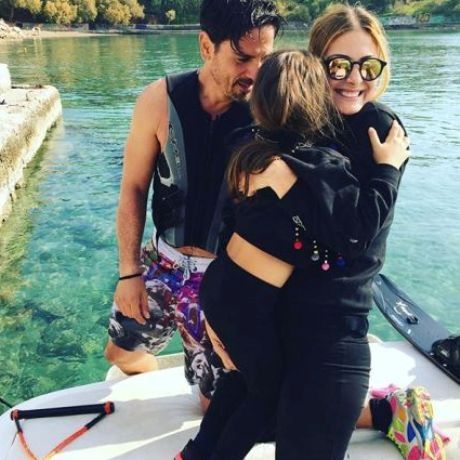 Η Δέσποινα Καμπούρη σε ξέγνοιαστες στιγμές μαζί με την μικρή Έλενα