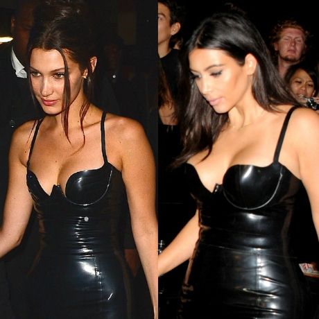 Kim Kardashian & Bella Hadid με το ίδιο φόρεμα! Ποια το φόρεσε καλύτερα;