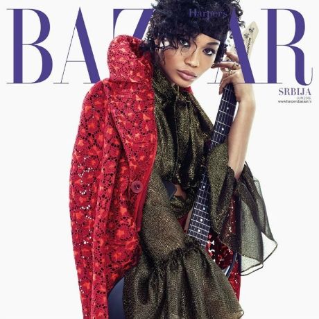 Φόρος τιμής στον Prince: Το supermodel, Chanel Iman, μεταμορφώνεται στον πρίγκιπα της ποπ
