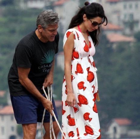 Οι προετοιμασίες της Amal Alamuddin και του George Clooney για το μωρό τους
