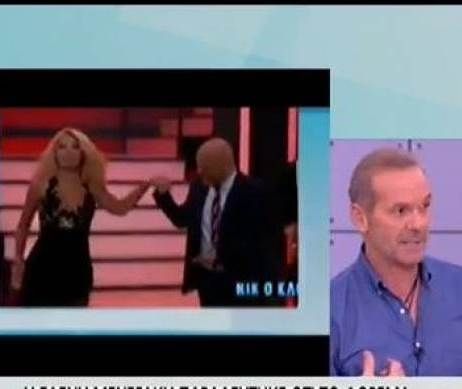 Ο Κωστόπουλος «έδωσε στεγνά» την Μενεγάκη στον αέρα του Πρωινού Mou για το σέξι φόρεμά της