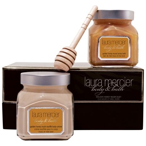 Διπλή beauty εμμονή: Laura Mercier Body & Bath Duet - Golden Honey Musk!