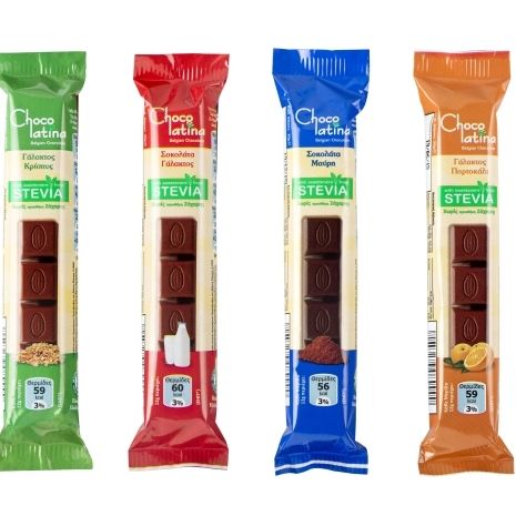 Chocolatina: Η νέα σοκολάτα με στέβια από τη Medisei!