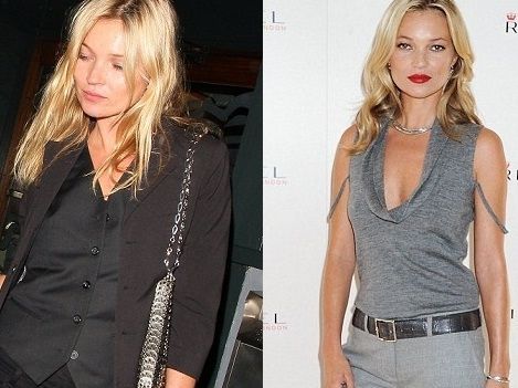 Lip-gloss ή κραγιόν; Η Kate Moss επιλέγει