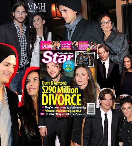 Χωρίζει τελικά η Demi Moore τον Ashton Kutcher;