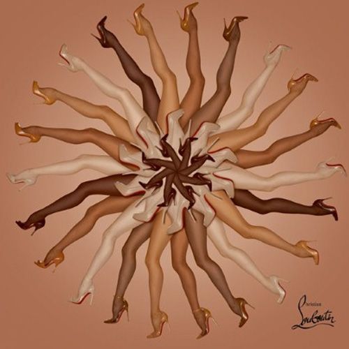 O Christian Louboutin επαναπροσδιορίζει τον όρο nude
