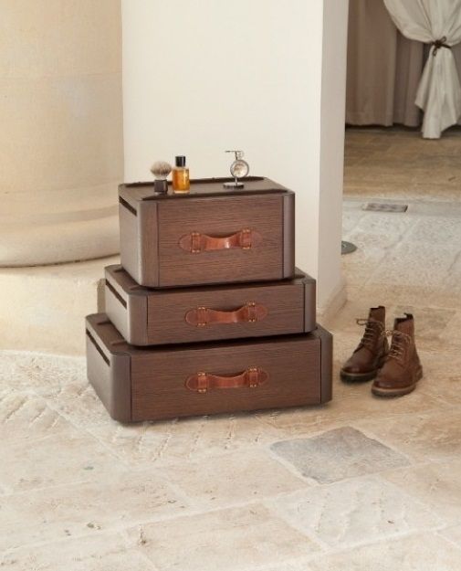 Stylish ράφια φτιαγμένα από... παλιές βαλίτσες!