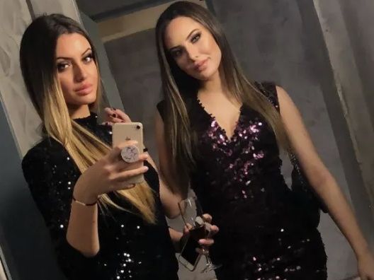 Στους πάγους οι αδερφές Λιβιεράτου μετά την αποφοίτηση της Νεφέλης και τα πλάνα είναι υπέροχα
