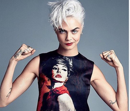 Τα αγορίστικα μαλλιά σε...άλλο level χάρη στη hairstylist της Cara Delevigne !