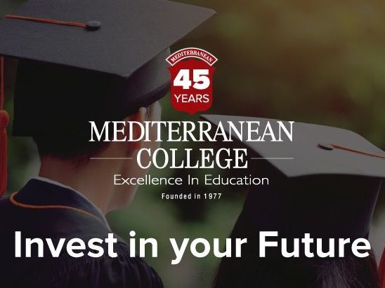 45 χρόνια Mediterranean College: Επένδυσε στο Μέλλον σου!