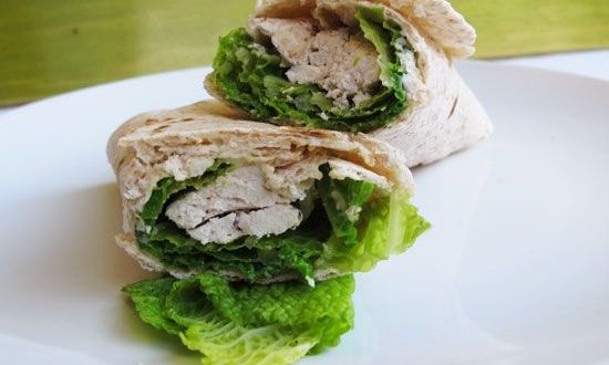Wraps κοτόπουλου με μέλι