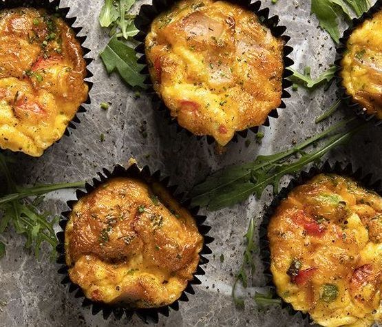 Muffins ομελέτας του Άκη