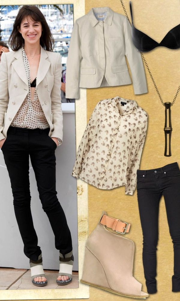 Ντύσου σαν το fashion icon Charlotte Gainsbourg