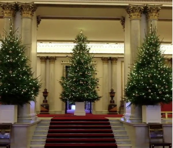 Royal Christmas: Τα Χριστούγεννα έφτασαν και στο παλάτι, και το Buckingham είναι ονειρικό