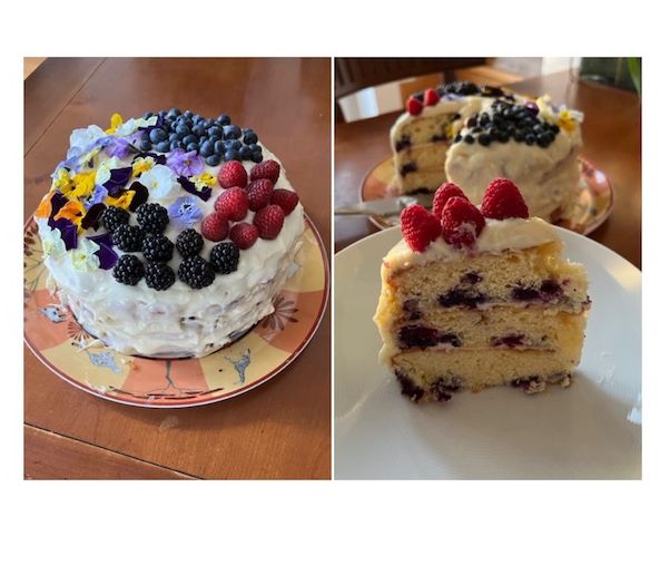 Μαγική συνταγή για πεντάμορφο κέικ με blueberry και λεμόνι