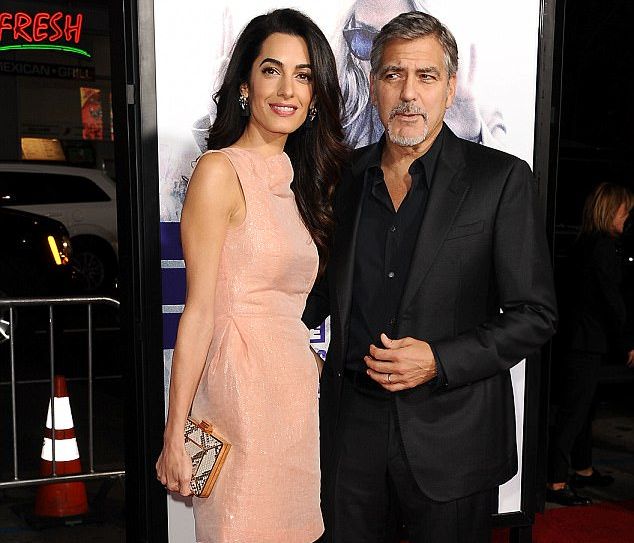 Πόσος καιρός; George Clooney και Amal Alamuddin σε μία σπάνια εμφάνιση τους μετά από μήνες