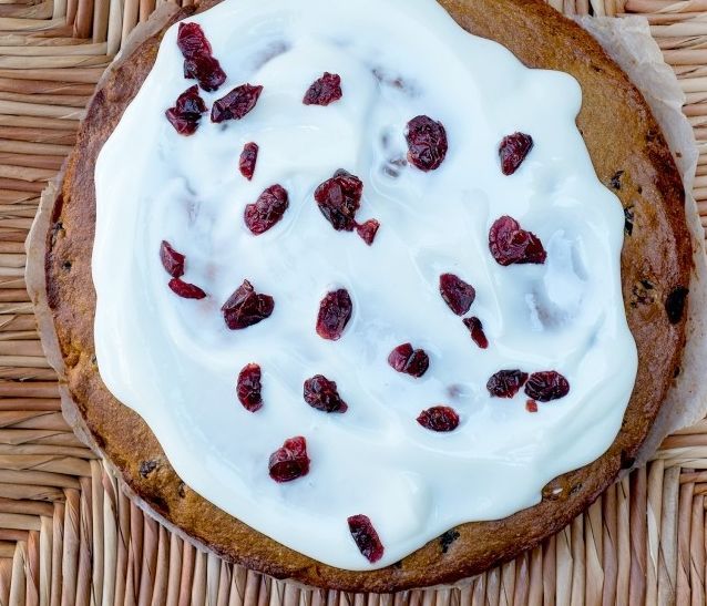 Τούρτα με cranberries
