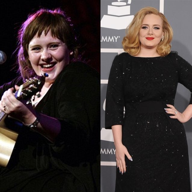 H εντυπωσιακή μεταμόρφωση της Adele