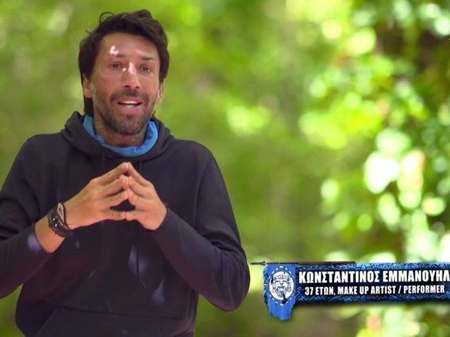Survivor: Ο Κωνσταντίνος Εμμανουήλ επιμένει στις δηλώσεις του για τη Σοφιάννα και τον Άρη
