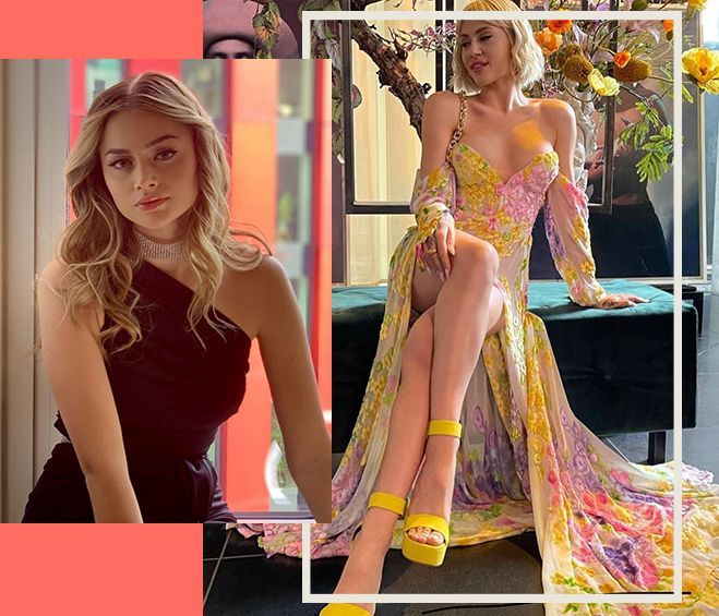 Eurovision: Stefania και Έλενα Τσαγκρινού μαγνήτισαν τα βλέμματα στο τιρκουάζ χαλί