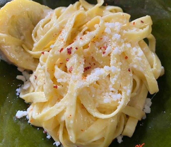 Εύκολη και νόστιμη συνταγή για Tagliatelle al limone