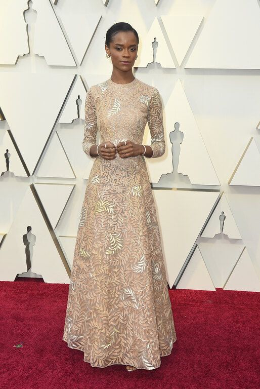 H Letitia Wright με Dior Haute Couture