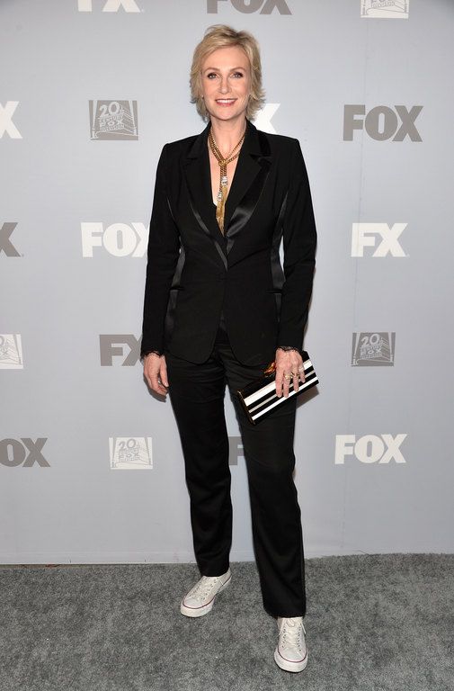 Η Jane Lynch με Converse All-Stars στο FOX Emmy Party, το 2013