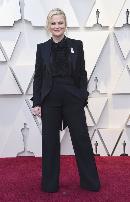 H Amy Poehler με Alberta Ferretti