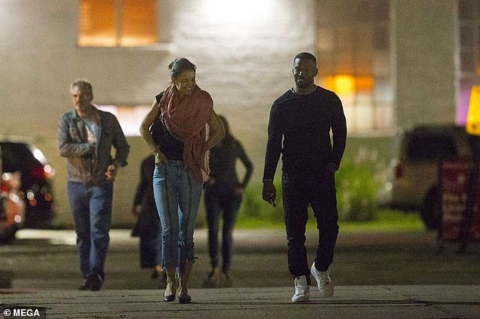 Katie Holmes-Jamie Foxx: Η σπάνια έξοδος του ζευγαριού και τα χαμόγελα
