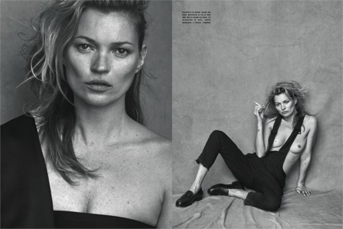Έτσι είναι η Kate Moss χωρίς photoshop!