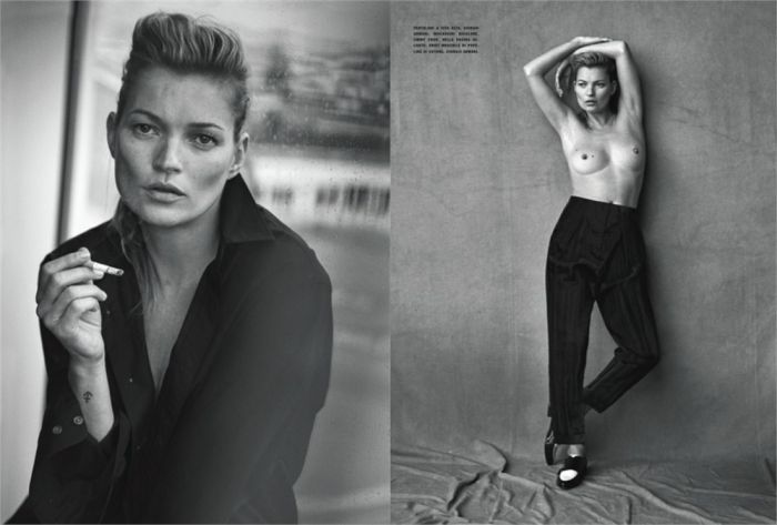 Έτσι είναι η Kate Moss χωρίς photoshop!