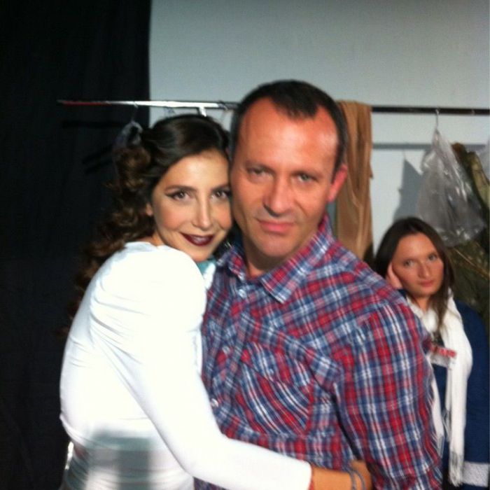 Backstage στην επίδειξη μόδας του Βασίλειου Κωστέτσου