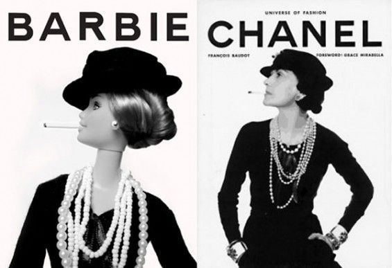 Η Barbie αντιγράφει την Coco Chanel