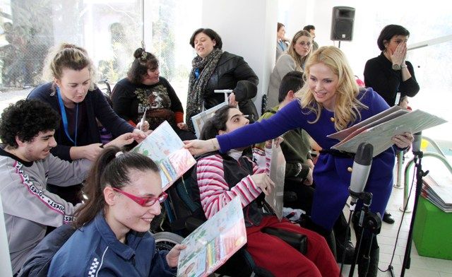 Η Μαρί Κυριακού στο πλευρό της ΕΛΕΠΑΠ