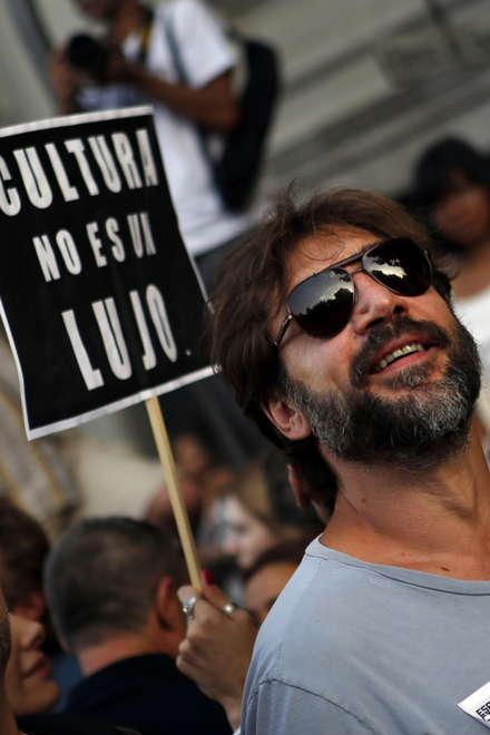 Ο Javier Bardem αγανάκτησε και βγήκε στους δρόμους