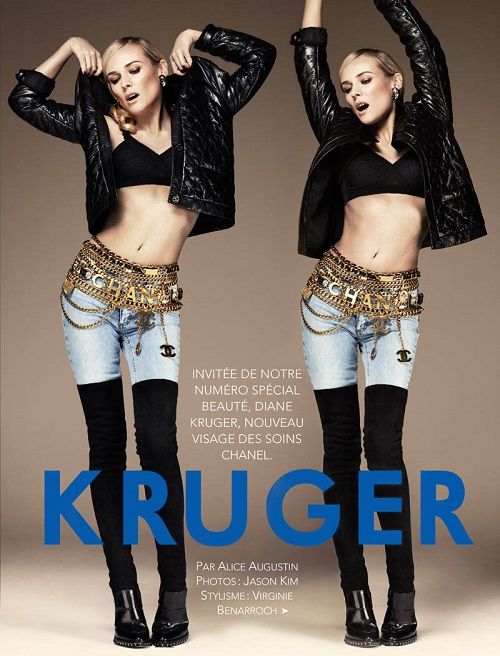 Diane Kruger: εθισμένη στην ομορφιά στο παρισινό Glamour