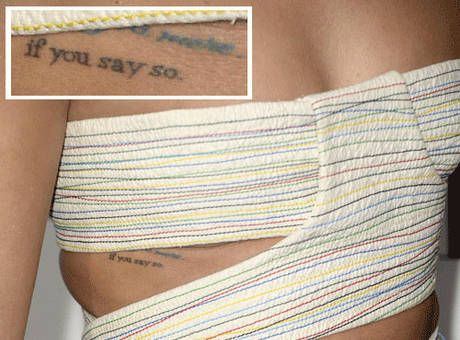 H Lea Michele χτύπησε tattoo στα πλευρά για τον Cory Monteith;