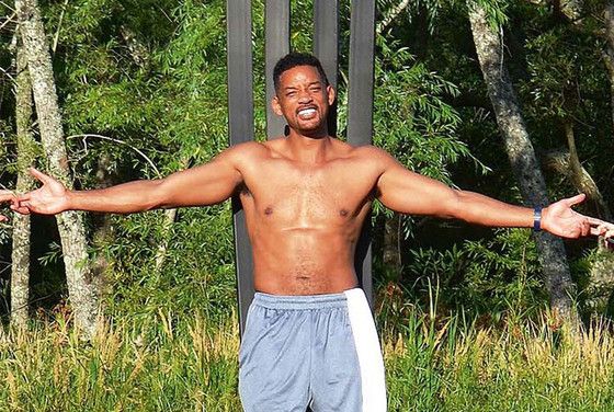 Will Smith, sexy στα 45 του: Δείτε τον ημίγυμνο! (φωτός)