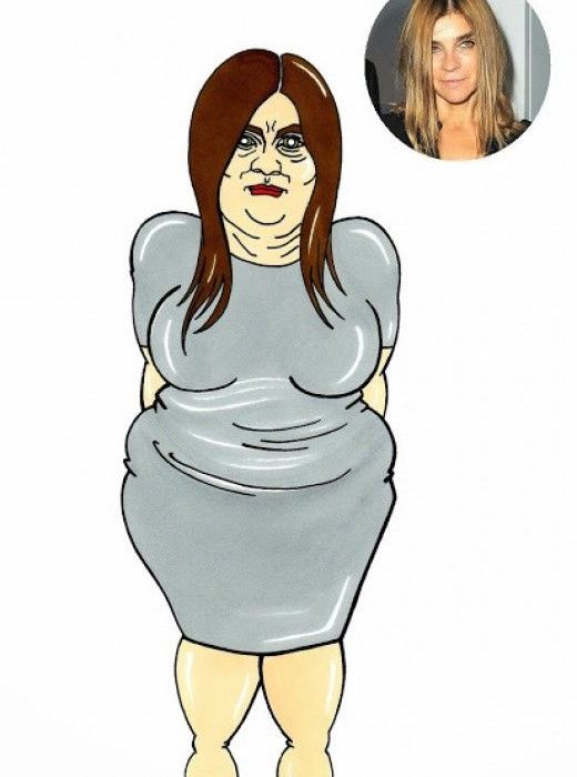 O Palombo σκιτσάρει θεόχοντρα, τα πιο διάσημα fashion icons (φωτό)