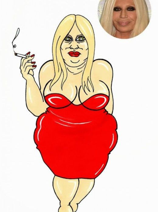 O Palombo σκιτσάρει θεόχοντρα, τα πιο διάσημα fashion icons (φωτό)