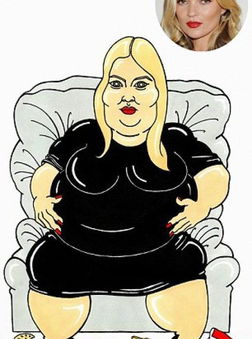 O Palombo σκιτσάρει θεόχοντρα, τα πιο διάσημα fashion icons (φωτό)