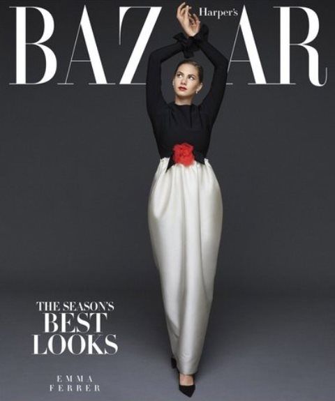 Ποιου fashion icon είναι εγγονή η όμορφη φοιτήτρια στο εξώφυλλο του Harper’s Bazaar;