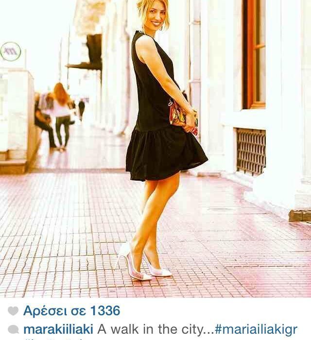Μαρία Ηλιάκη: Μας προτείνει το τέλειο look για τις πρώτες βραδινές εξόδους στην πόλη