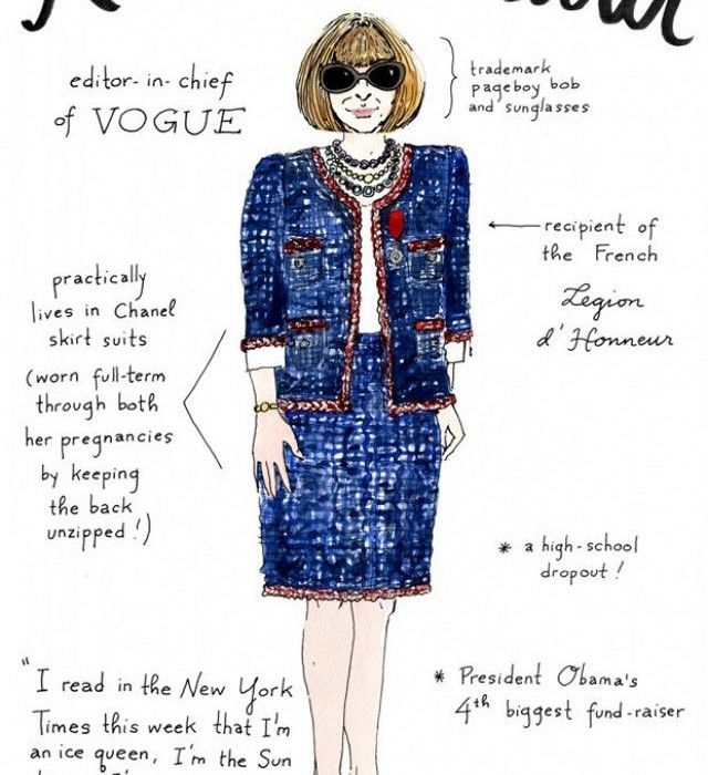 Τα λατρέψαμε: Fashion editors γίνονται σκίτσα από τα χέρια ταλαντούχων illustrators