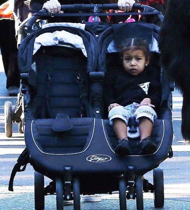 O Kanye West και η μικρή North στο πιο χαρούμενο μέρος του κόσμου!