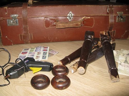 Φτιάξε ένα vintage τραπέζι με μία παλιά βαλίτσα
